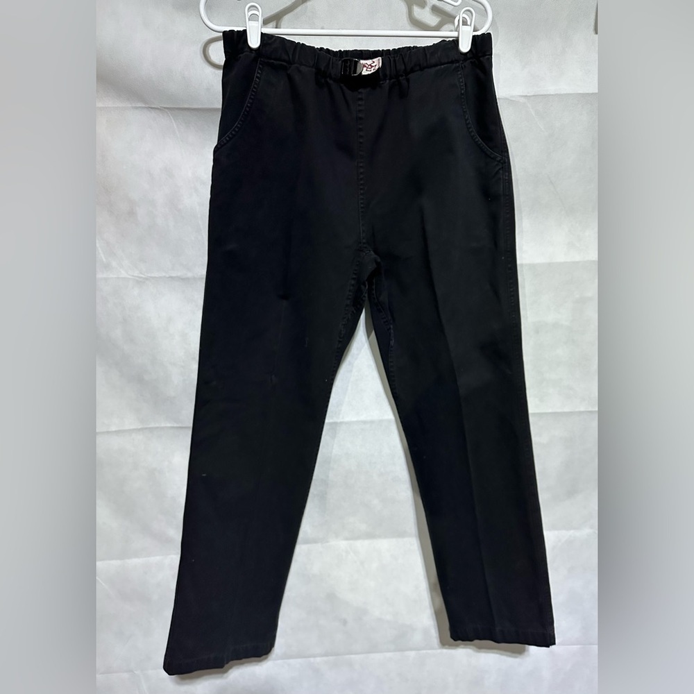 Vintage Gramicci Original Freedom Mens Pants Hiking Black Belted Medium 31” L